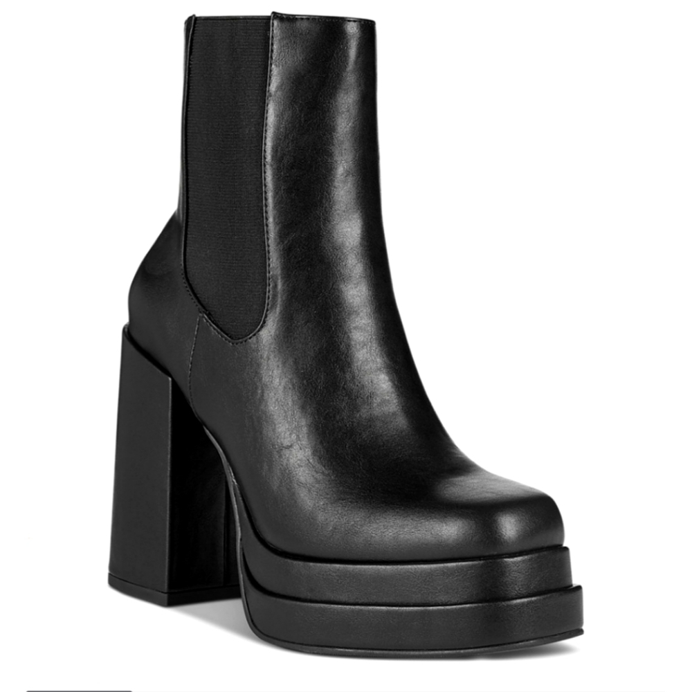Wild Pair Ohara Double Platform Bootie Size 10